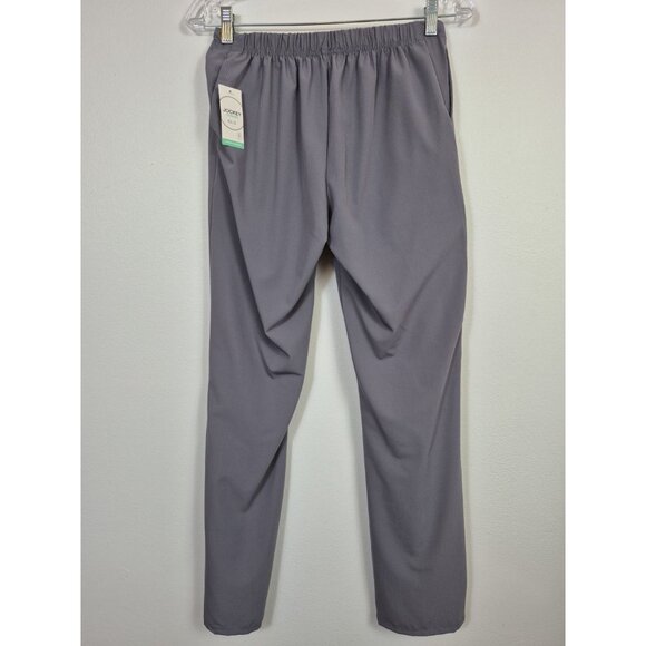 JOCKEY Women's Scrub Set SS Top & Pants Wrinkle Resistant Stretch Pewter Gray XS - Picture 5 of 13